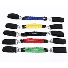 多功能腿部训练器脚部拉力绳乳胶裸管跑步弹跳绳阻力带