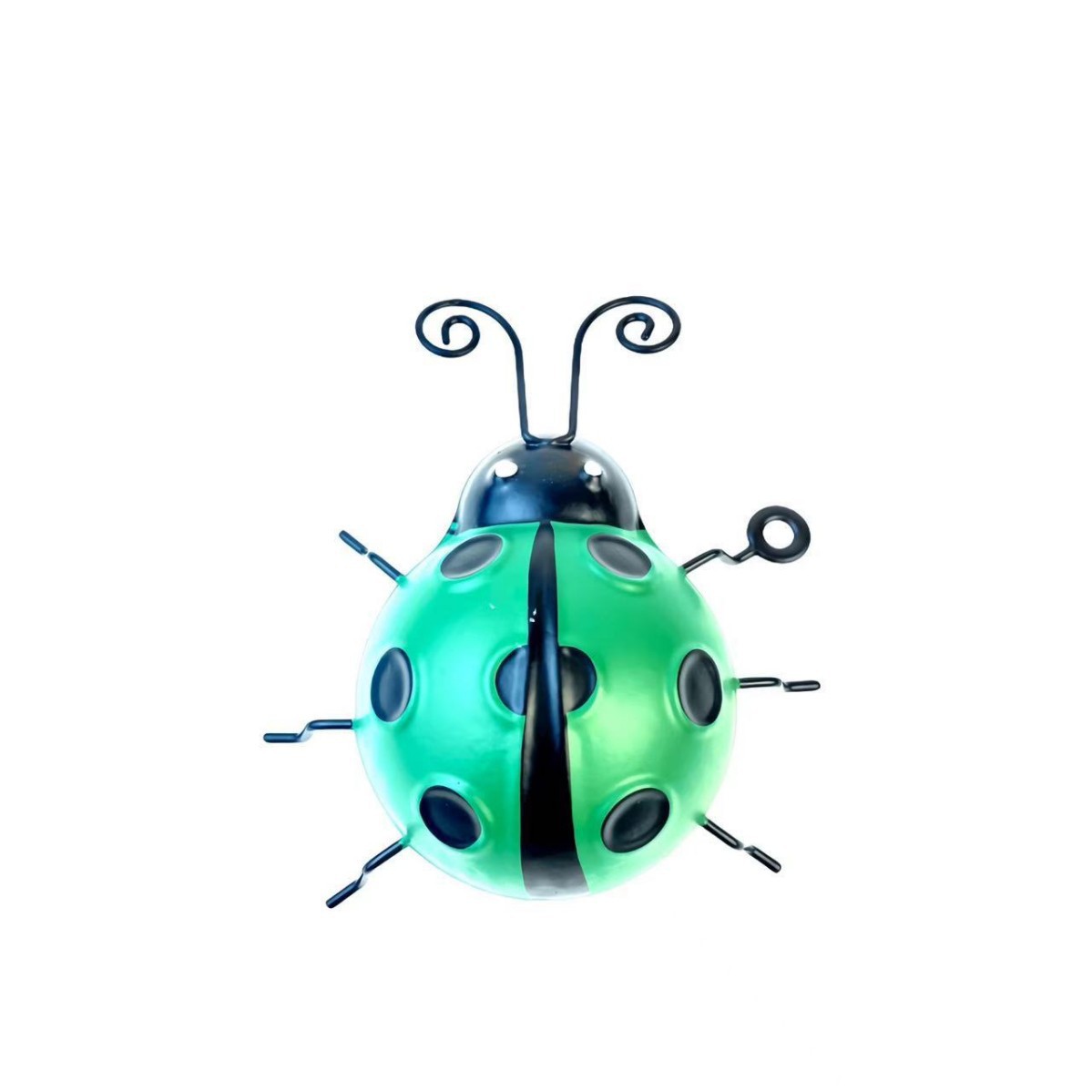 Three-dimensional Iron Ladybug Wall Art Hanging Decoration_voghion.com