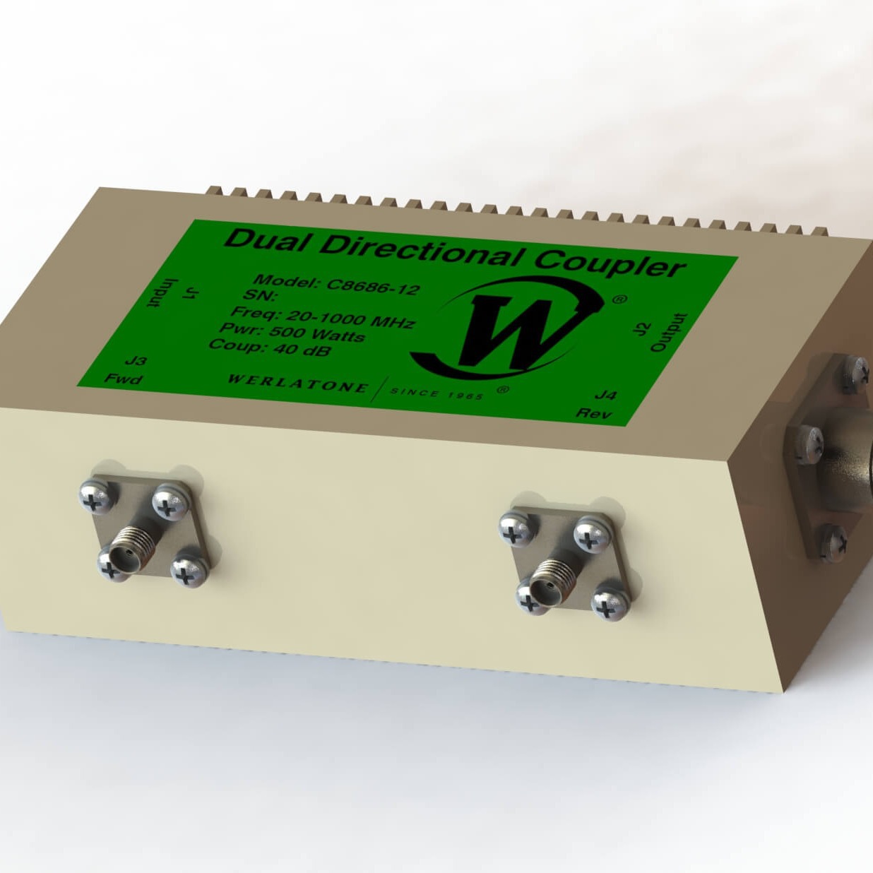 werlatone C3824 定向耦合器 60DB,500W