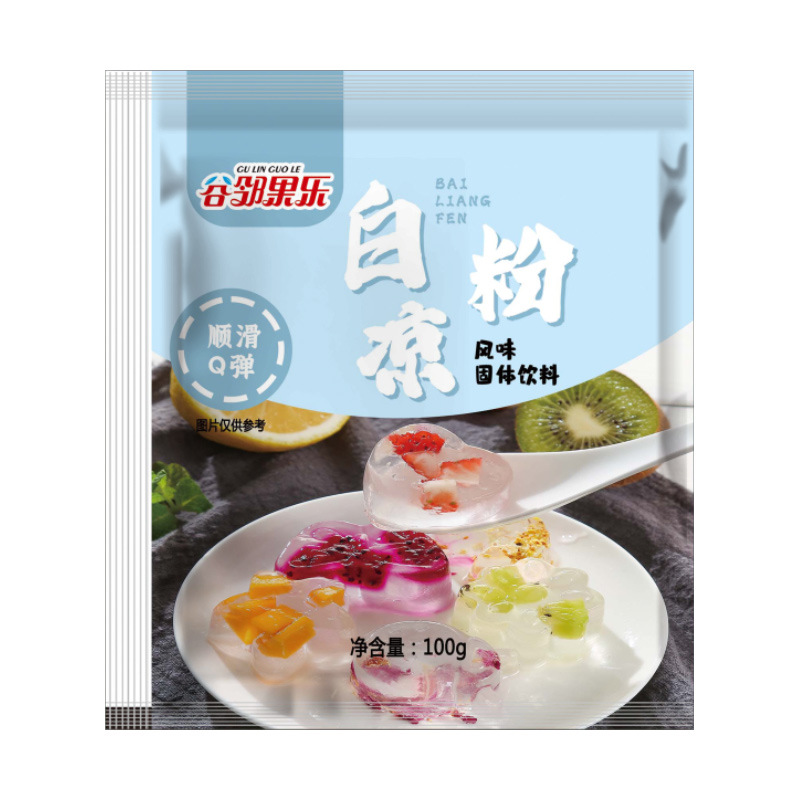 Ice Powder Companion White Bean Powder Burnt Grass Powder Jelly Ice Powder Pudding Substitute Original Ingredients Commercial Wholesale