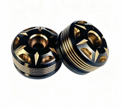 Motorcycle handlebar end caps are suitable for Honda GIORNO/LEAD125i motorcycle modification, made of CNC aluminum alloy