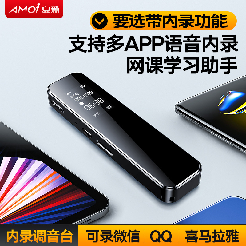 Xiaxin profesional de alta definición de reducción de ruido pluma vendida directamente por el fabricante, larga espera de alta capacidad grabadora modelo privado precio especial