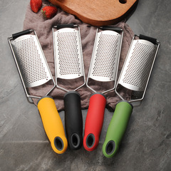 Cross-border hot selling stainless steel cheese grater cheese grater household chocolate grater lemon grater kitchen tools