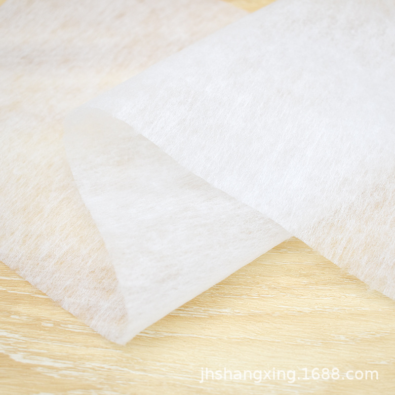 厂家直供白色热风布热轧布空调新风系统除尘过滤棉ES棉无纺热压