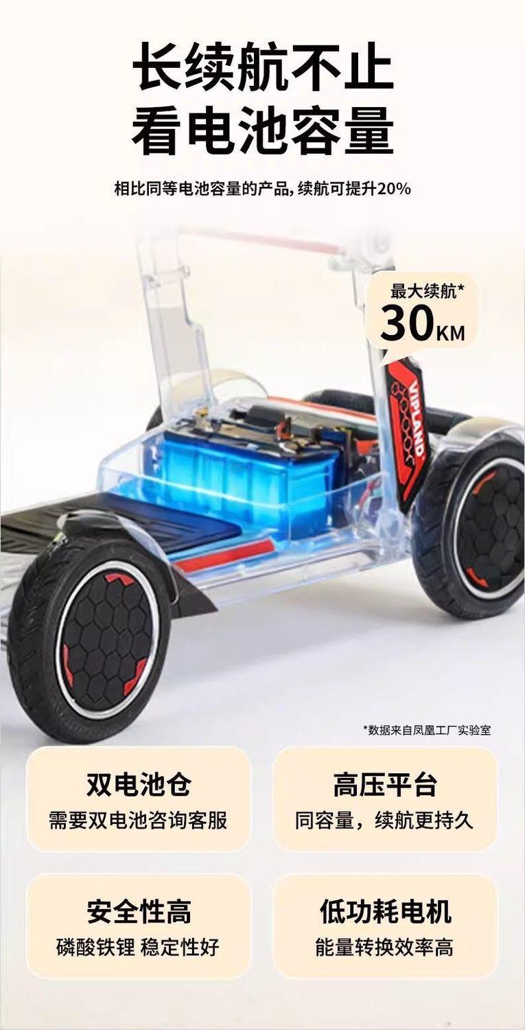 Four-Wheeled Electric Mobility Scooter for the Elderly, Double-Seater Folding Electric Scooter for Disabled People at Home