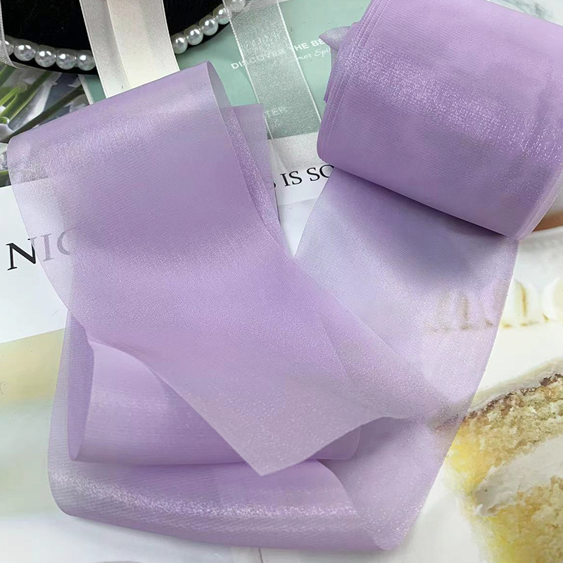 ホット販売 8 センチメートルストリーマー糸織りリボン花靴花帽子花服手袋袖靴下弓アクセサリー