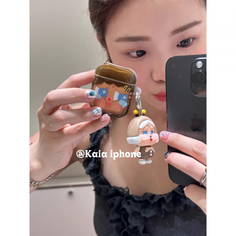 Cartoonins llorando muñecas estéreo para AirPods cubierta AirPods Pro cubierta de auriculares de Apple