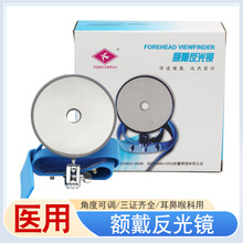 远燕医用额戴反光镜五官耳鼻喉科器械检查不锈钢头灯放大内窥额镜