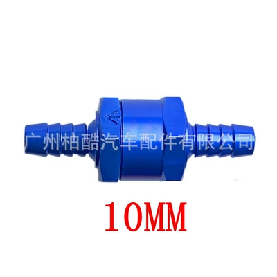 Tubing: Pipe Fuel Check Valve 6mm - blue-10mm