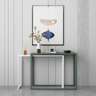 Nordic Style Wrought Iron Entrance Bar Table Simple Modern Style Storage Table Home Wall Dining Table Table Table Bar Dining Table