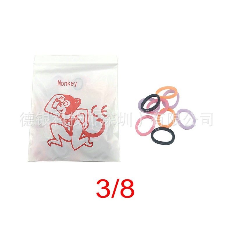 Anillo de goma de ortodoncia dental, corrección de ortodoncia, anillo de goma, consumibles de ortodoncia, anillo de ligadura oral, bolsa de tracción