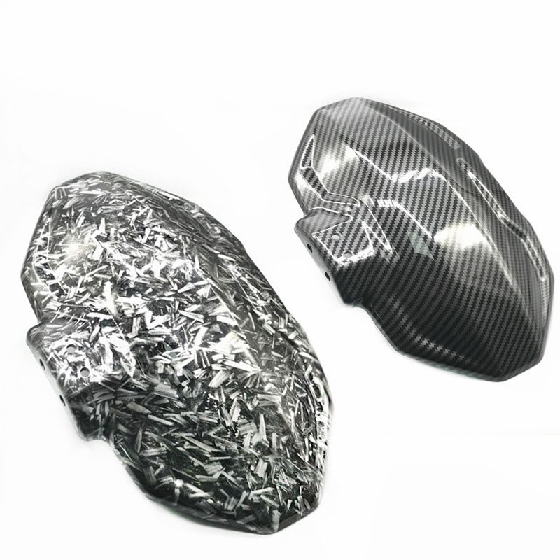 Electric Vehicle Fender Modification Parts Carbon Fiber Rear Fender for Niu 1, 2, 3, 4 Generations, Ninebot, and Little Monkey