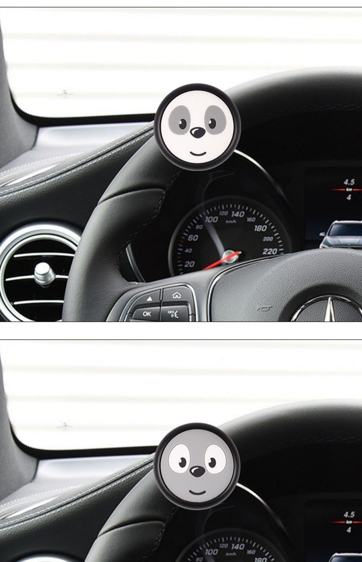Suitable for Car Steering Wheel Booster, Creative Bearing Type, Large Car and Truck, One-Hand Turning Assistance, Labor-Saving Steering