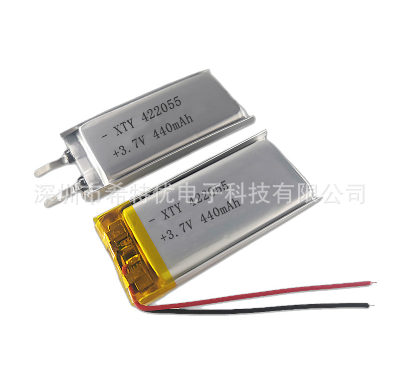 厂家直供 422055PL  440mAh 3.7V加台湾保护板