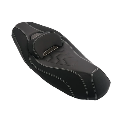 Motorcycle cushion Modified Seat Cushion, New Upgraded - restorationplaid-seat-cushion-white-line-water-transfer-board