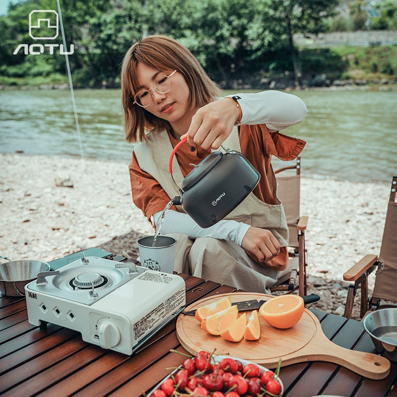 Карточная плита Наружная полевая плита Касс Портативная карта Магнитный газовый баллон Газовая плита 2.1KW