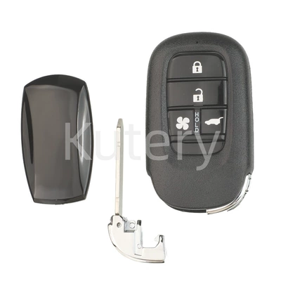 Smart Card Remote Control Car – Car Keys - model-d-4-buttons-fan-buttonsuv-trunk-button
