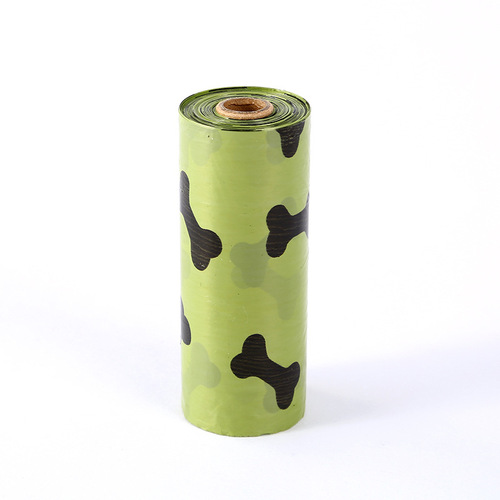 New pet garbage bag, poop bag, printed dog poop bag, dog poop bag, dog walking degradable outing cleaning bag wholesale