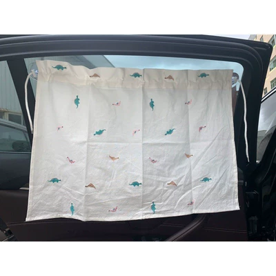 Heat Insulation Blind, Car curtains - dinosaur-car-curtain-7046cm