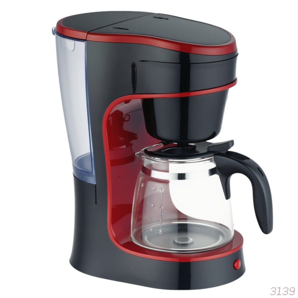 Máquina de café manual 720ml transfronteriza al por mayor cafetera doméstica cafetera de goteo automática americana