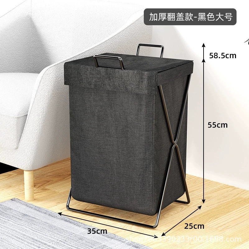 Home laundry basket, foldable high quality storage basket