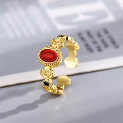 New luxury gold-plated jewelry, elegant and luxurious women's jewelry, featuring traditional Chinese court style and ancient craftsmanship, showcasing temperament and elegance.