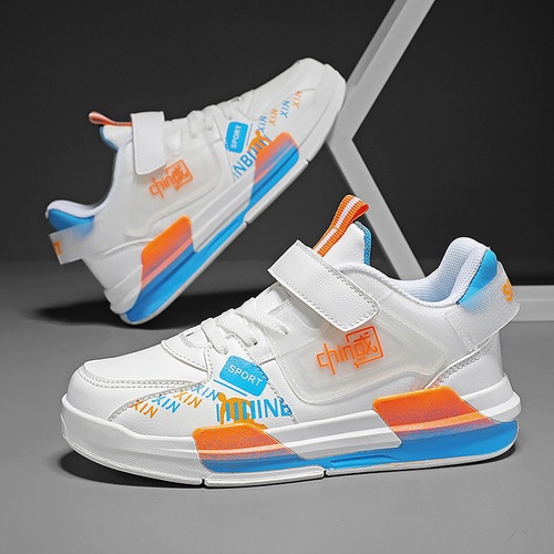 Children's shoes, boys' shoes,  spring new casual sneakers, medium and large children's running sneakers, student trendy shoes for boys