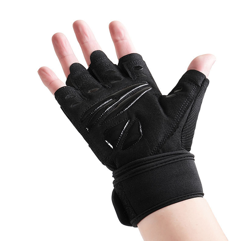 Sports Fitness Gloves For Men And Women, Wrist Protection For Cycling, Pull-ups, Weightlifting, Non-slip Equipment Training, And Callus Prevention_desvips.com