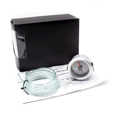 automobile instrument: 52mm carbon surface water temperature