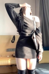 2025�ﶬ�¿��nϵһ�ּ��ɫᘿ��B��ȹ��Ů�ﶬ����ë�°��ζ�ȹ