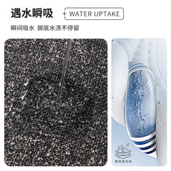 Bathroom Water-absorbent Mat Home Use Entryway Anti-slip Foot Mat Bathroom Toilet Door Mat Quick-drying Entrance Rugs Door Mat