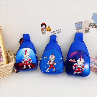 New Children's Crossbody Backpack Cartoon Children's Chest Bag Cute Kindergarten Schoolbag Fashion Snack Toy Shoulder Bag