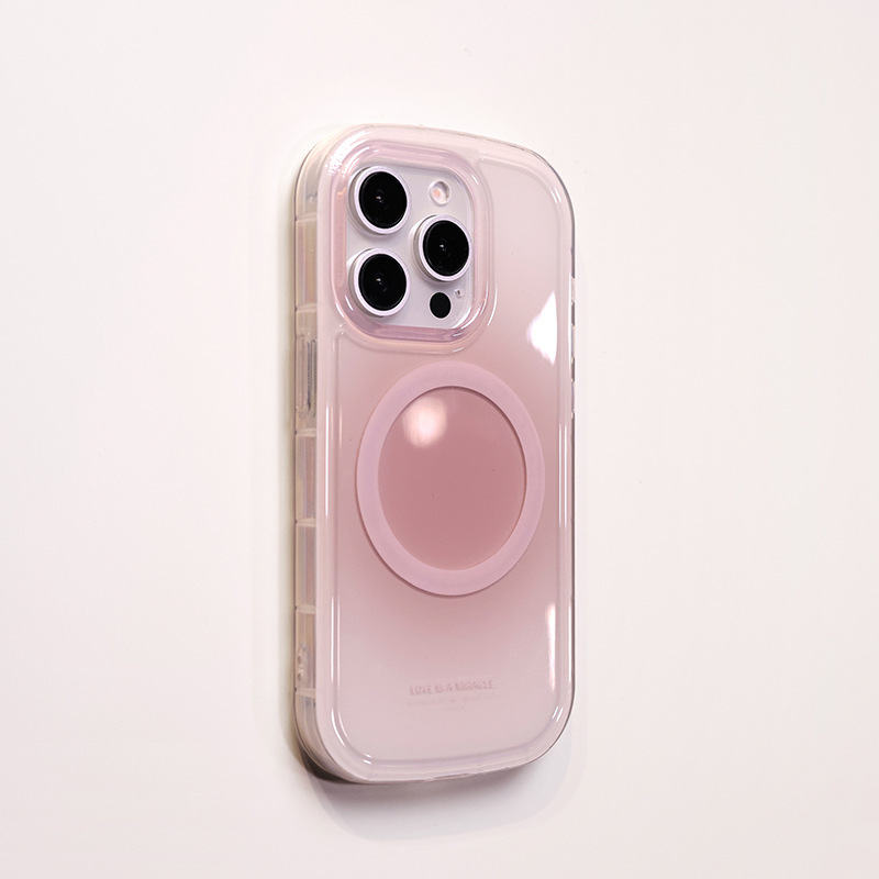 晕染渐变椭圆适用苹果16romax手机壳新款16pro紫色iphone15硅胶14带挂绳max防摔13磁吸12爆款16系列ip保护套|undefined