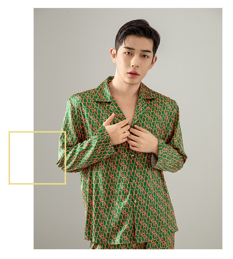 B0586 750K ĐỒ NGỦ NAM LINTDC DÀI TAY MÙA HÈ HỌA TIẾT HOA THỜI TRANG NAM ĐỒ NGỦ HOẶC MẶC NHÀ G02 SẢN PHẨM MỚI