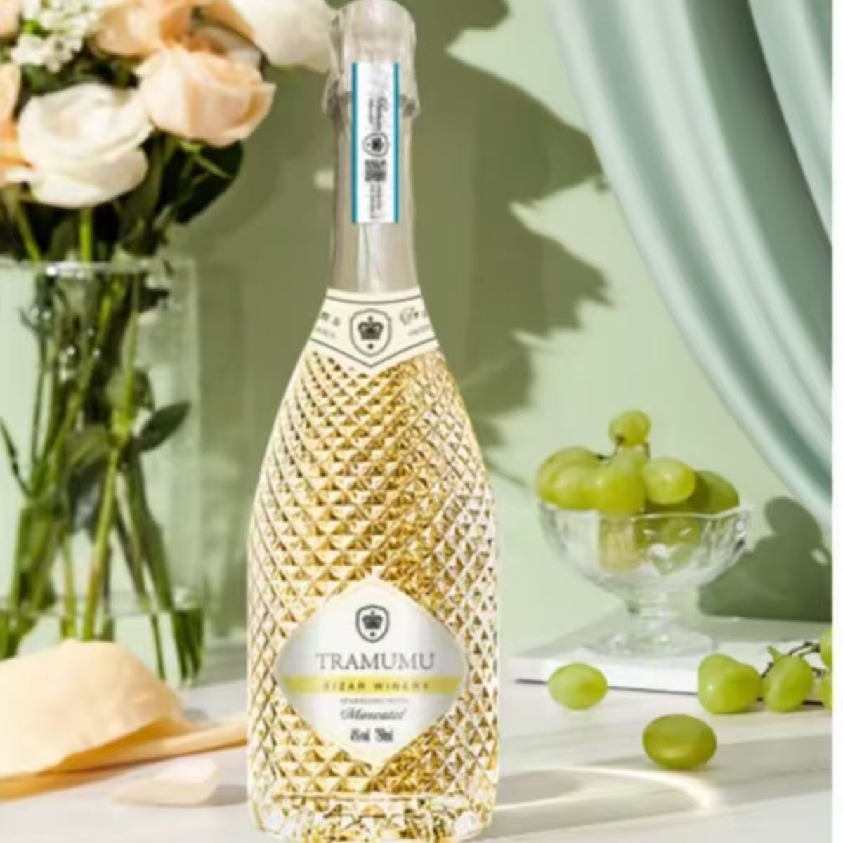 Champagne 4-degree low-grade slightly intoxicating women's sparkling…