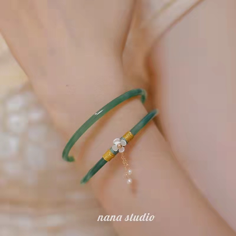Agate retro women's bracelet
