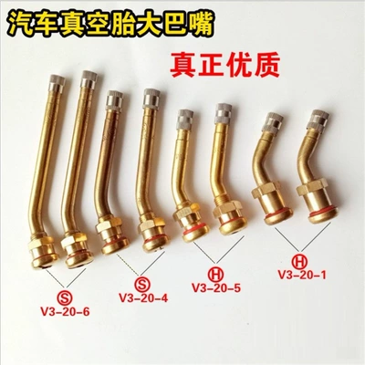 Car and truck vacuum tire pure copper valve nozzle, tire vacuum nozzle, inner tube nozzle, air nozzle, bus nozzle V3-20-6 (valve)
