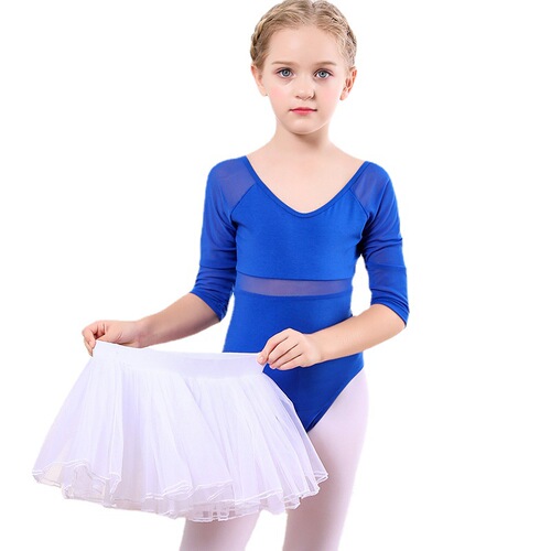 Children's dance clothing, girls' cotton jumpsuit, tutu jumpsuit, toddler practice clothes