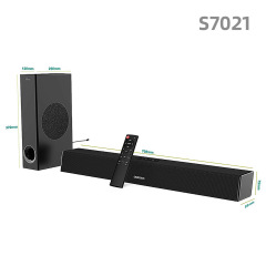 エコー壁soundbarバーテレビスピーカー無線ホームシアター120W大出力音覇bluetooth音