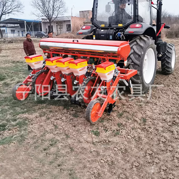 6行大豆精播机玉米大豆套种播种机复合种植悬浮腿3行大豆2行玉米
