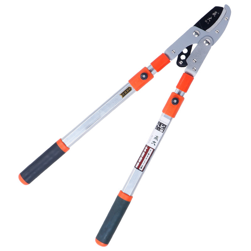 Ganar grandes tijeras de rama gruesa telescópicas de aleación de aluminio, tijeras de rama alta, recolectores de frutas, tijeras de podar a gran altitud, herramientas de jardín