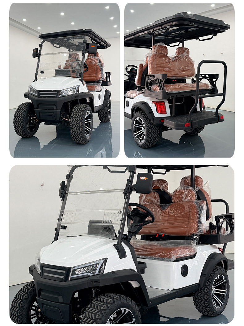 New Model Golf Cart, Export Tourist Car, Off-Road Chartered Car, Electric Vehicle for Outdoor Use