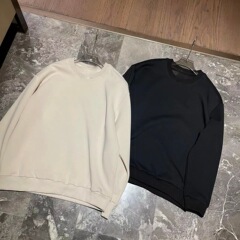 F91829刺绣圆领新款圆领卫衣高级感上衣美式运动卫衣女