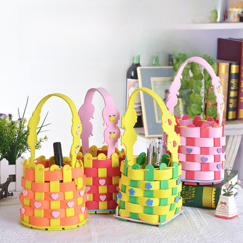 (DIY Bag Storage Series) Children's Toy DIY Creative Cartoon Art and Craft Class Handmade Craft Material Kit