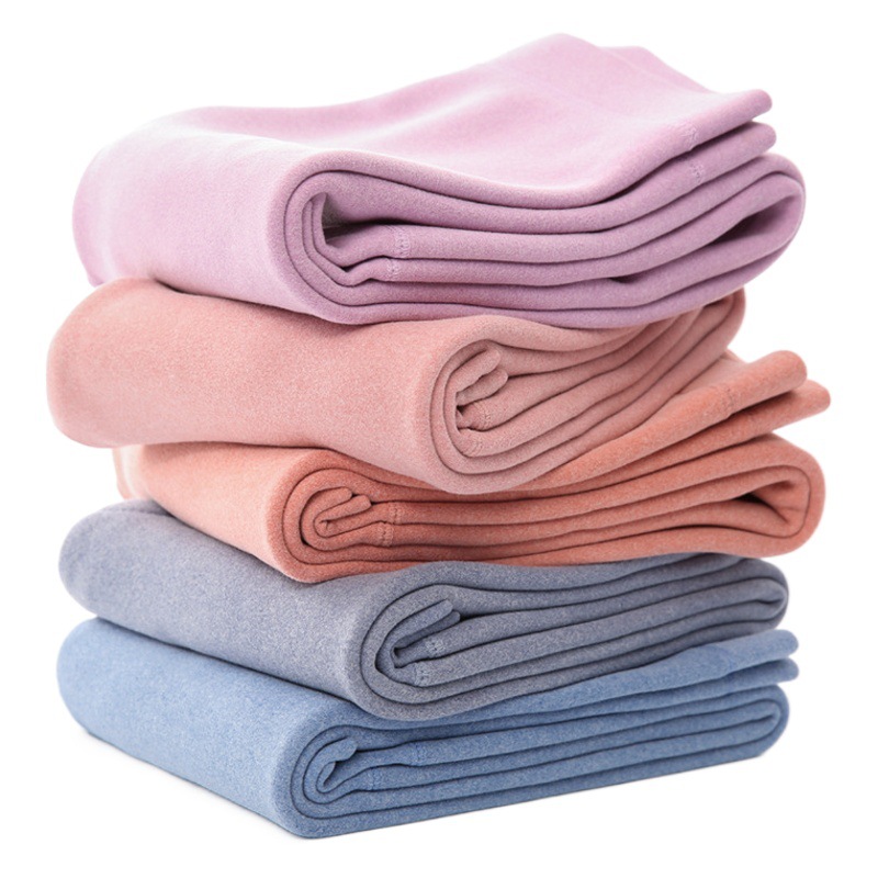 2023 autumn and winter children's warm cotton pants wholesale plus velvet padded boys warm pants children's pants girls school uniform artifact pants