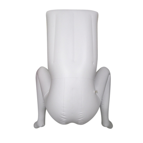 Male sex toy gun rack erotic adult product Japanese anime half-body inflatable insertable pillow inflatable gun rack wholesale