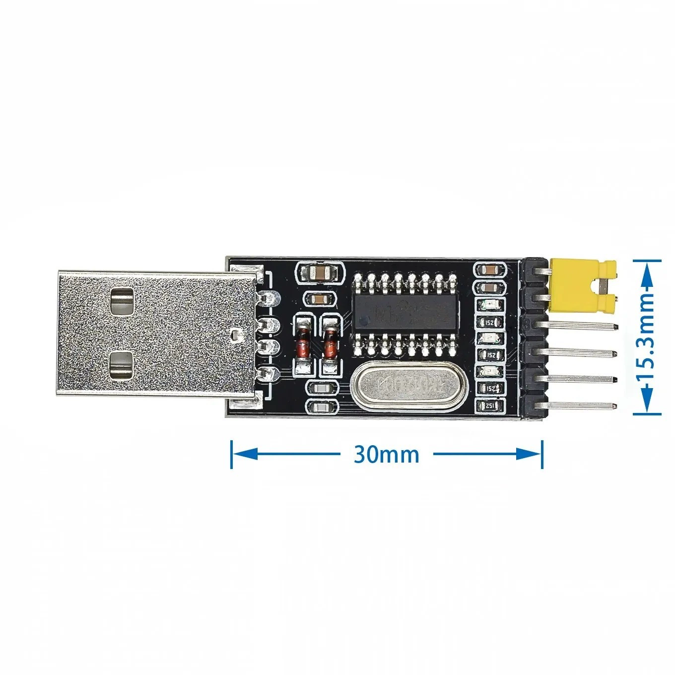 Модуль USB на CH340 до обновления, маленькая плата STC микрокомпьютера, очистка провода, порт USB