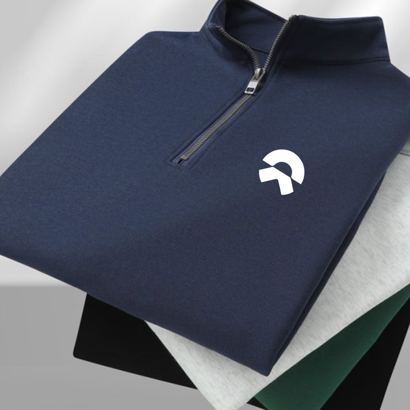 春秋立领半拉链卫衣定制印logo企业员工活动文化衫长袖工作服订做|undefined