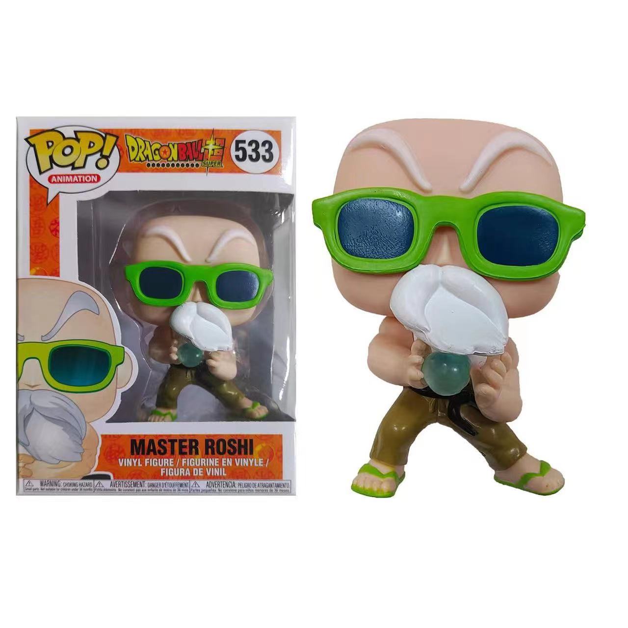 Pop Dragon Ball Super Sun Wukong Vegeta Birus Muñeca Modelo de Muñeca Hecha a mano Siete Dragon Ball Z