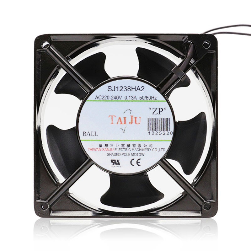 台湾三巨SJ1238HA2 轴流风机交流220V机柜电箱电焊机12CM散热风扇